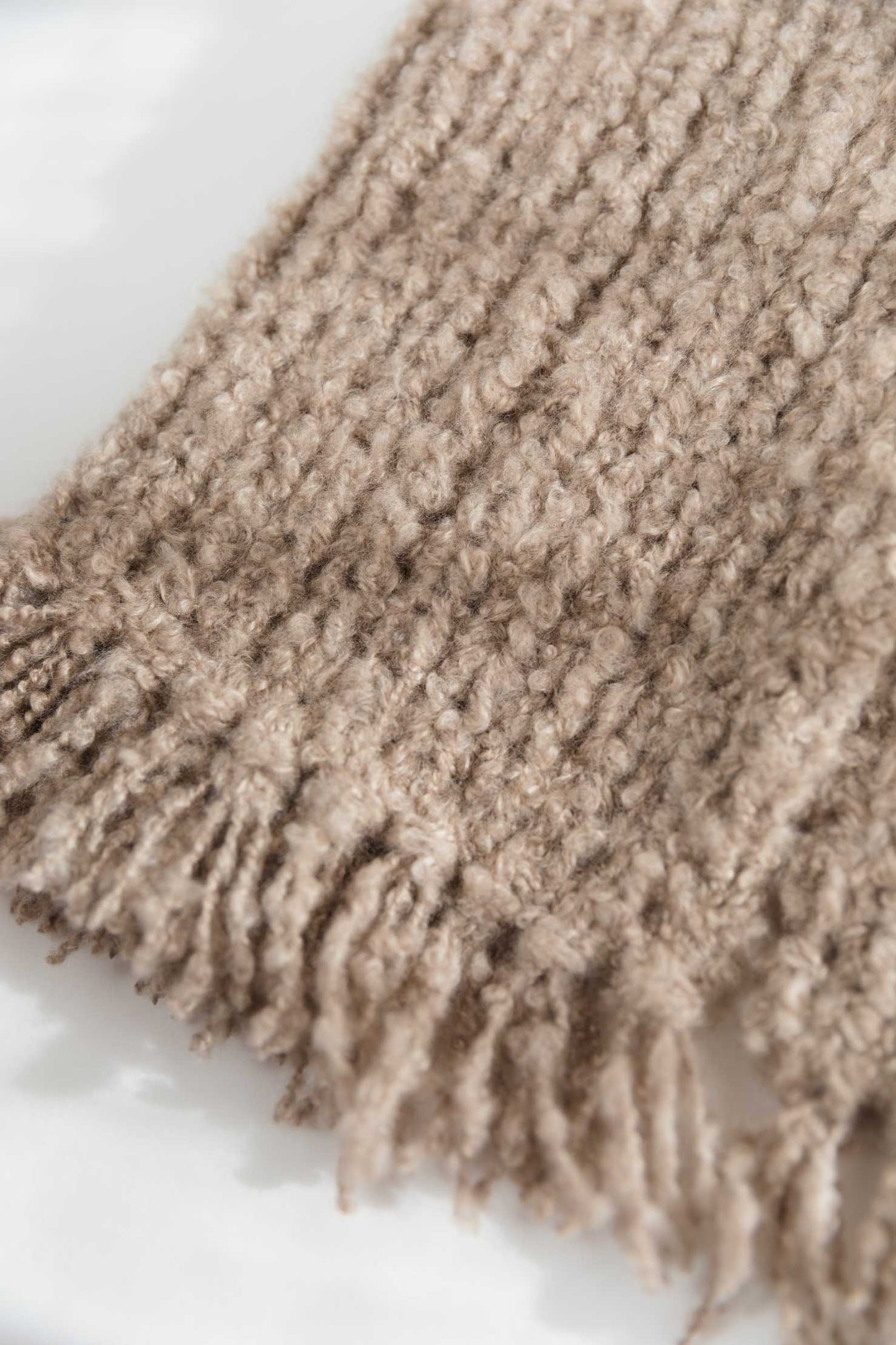 Cashmere Neck Warmer – Bouclé