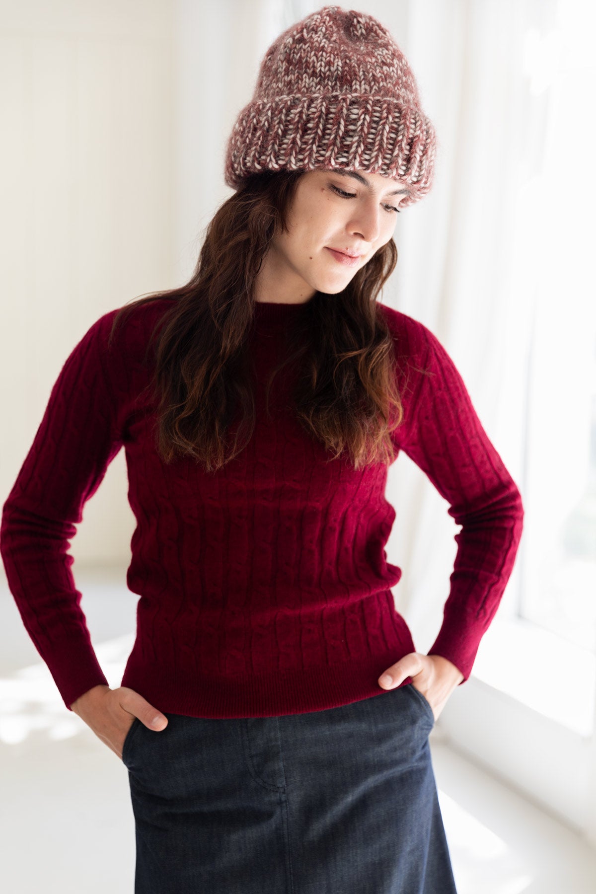 Handmade Mohair-Alpaca Beanie